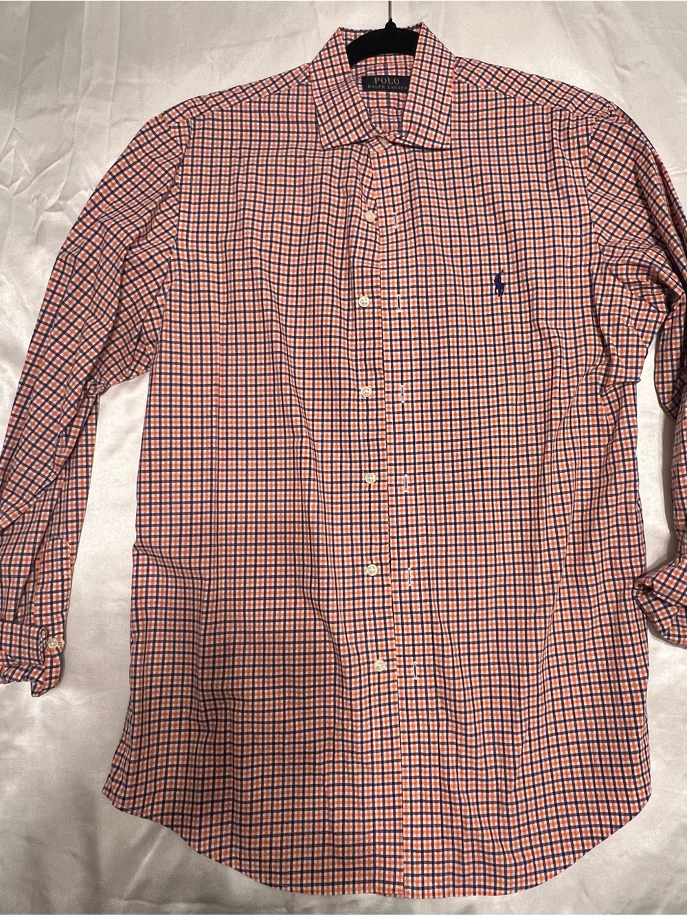 Polo by Ralph Lauren Red and Blue Checked Dress Shirt